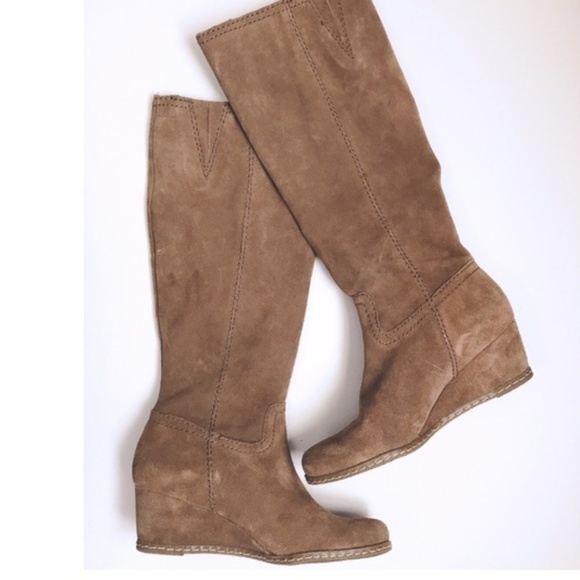 franco sarto tall suede boots